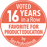 Voted favorite company for product education — 16 years in a row